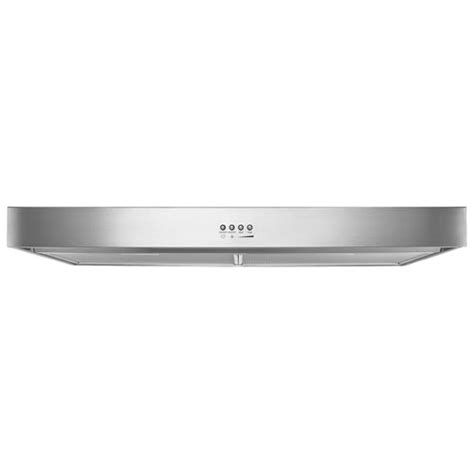 whirlpool 24 under cabinet range hood wvu37uc4fs stainless steel|Whirlpool WVU37UC4FS 265 CFM 24 Inch Wide .